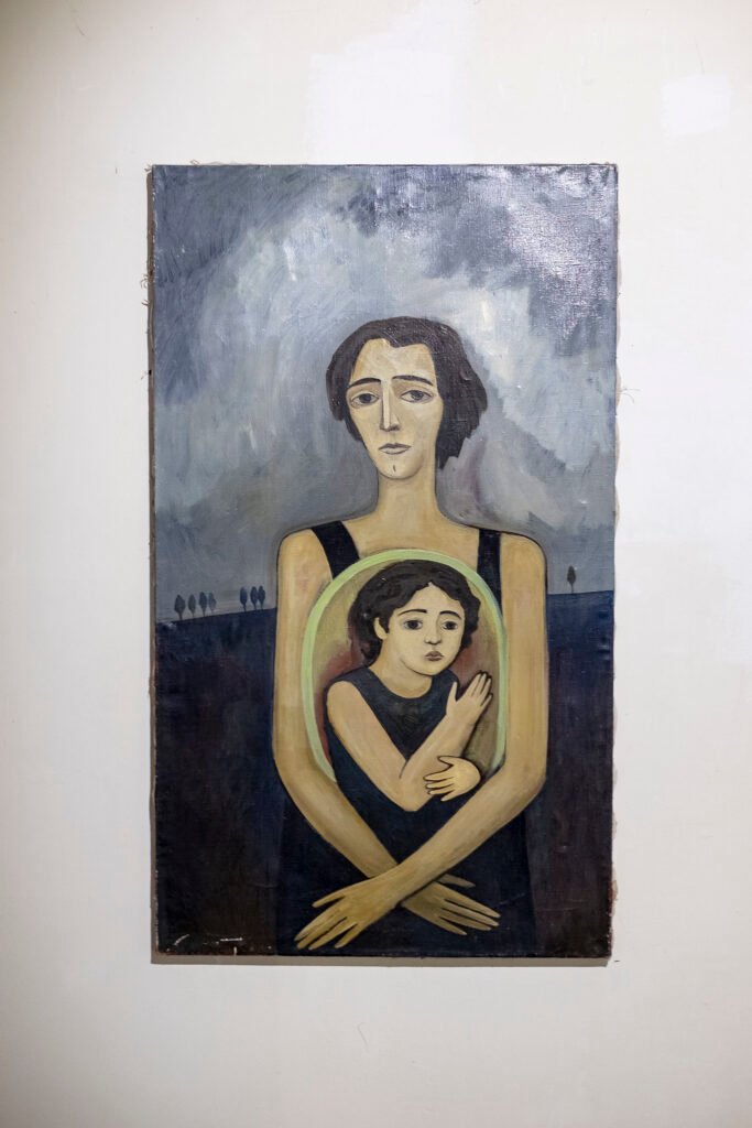 З дитиною, 1992