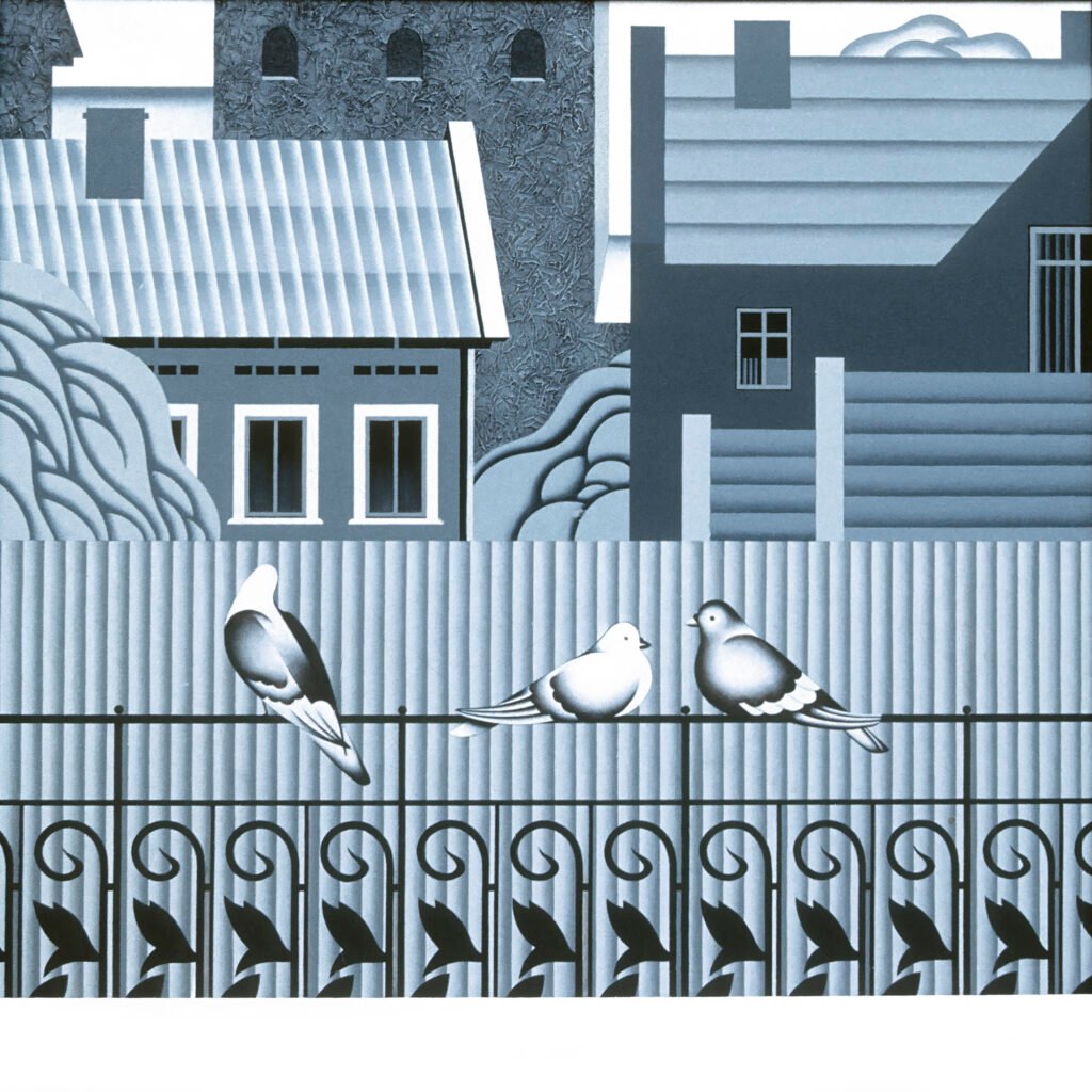 Спокій білих плям, полотно, 1993